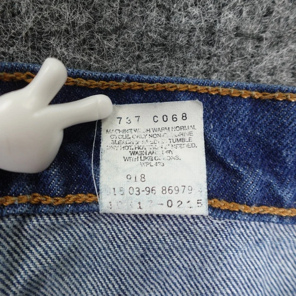 Vintage Levis 517 Orange Tab Jeans Mens 40X32 Blue Denim Boot Cut 90S‎ 39X31.5